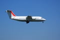 Cityjet Avro RJ85 on final approach Royalty Free Stock Photo