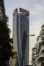 Citylife, modern park in Milan, Italy