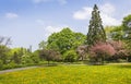 CityPark (Stadtgarten) in center of Freiburg im Breisgau, German