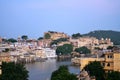 Citys of India - The old town of Jodhpur around the Jojari River, from a house roof