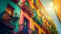 The citys vibrant streets are a feast for the eyes with an endless variety of colorful urban facades shining in the sun