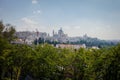 Aerial view of Madrid. Royalty Free Stock Photo