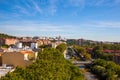 Aerial view of Madrid. Royalty Free Stock Photo
