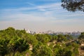 Aerial view of Madrid. Royalty Free Stock Photo