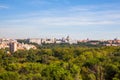 Aerial view of Madrid. Royalty Free Stock Photo