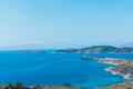 Cityscape Aerial view of Marine with yachts Royalty Free Stock Photo