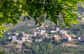 Cityscape for Ahden town in north lebanon Royalty Free Stock Photo