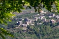 Cityscape for Ahden town in north lebanon Royalty Free Stock Photo