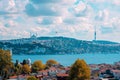 Cityscape of Anatolian side of Istanbul from Arnavutkoy district.