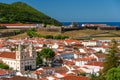 Cityscape of angra do heroismo