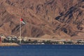 Cityscape of Aqaba, Jordan. Royalty Free Stock Photo