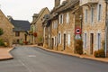 Cityscape archtecture of a house at Saint Mamet la Salvetat France Royalty Free Stock Photo