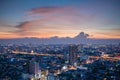 Cityscape around Ratchathewi district, Bangkok.