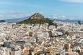 Cityscape of Athens, Greece Royalty Free Stock Photo