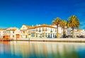 Cityscape of Aveiro, `The Portuguese Venice`, Portugal Royalty Free Stock Photo