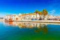 Cityscape of Aveiro, a small beautiful town in Portugal Royalty Free Stock Photo