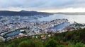 Cityscape of Bergen, Norway