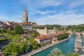 Cityscape of Bern, Switzerland Royalty Free Stock Photo