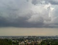 Cityscape of Bhubaneshwar city as seen from Udaigiri Caves