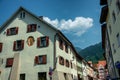 Cityscape of Bludenz in Vorarlberg Royalty Free Stock Photo