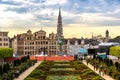 Cityscape of Brussels Royalty Free Stock Photo