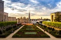 Cityscape of Brussels Royalty Free Stock Photo