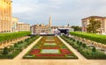 Cityscape of Brussels in a beautiful summer day Royalty Free Stock Photo