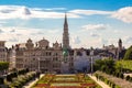 Cityscape of Brussels Royalty Free Stock Photo