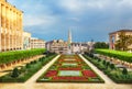 Cityscape of Brussels in a beautiful summer day Royalty Free Stock Photo