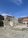 Cityscape of Budva. Montenegro. Old town Royalty Free Stock Photo