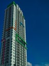 Cityscape building, Condominium with clouds and sky in Bangkok Thailand