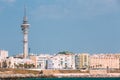 Cityscape of Cadiz town in southern Spain