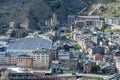 Cityscape of Canillo in spring. Canillo, Andorra