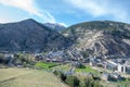 Cityscape of Canillo in spring. Canillo, Andorra