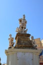 cityscape of carloforte, san pietro island, sardinia. Royalty Free Stock Photo