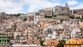 Cityscape of Castiglione di Sicilia town in Sicily