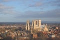 Cityscape cathedral yorkminster York England
