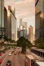 Cityscape of Central district Hong Kong Royalty Free Stock Photo