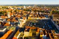 Cityscape of Ceske Budejovice Royalty Free Stock Photo