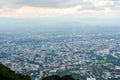 Cityscape of Chiang Mai city,Thailand. Royalty Free Stock Photo