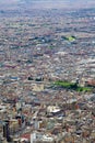 Cityscape of the city of Bogota Colombia