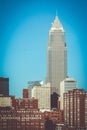 Cityscape of Downtown Cleveland, Ohio Royalty Free Stock Photo