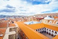 Cityscape of colonial tow of Potosi - Colegio Nacional Pichincha - Bolivia