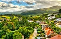 Cityscape of Conwy in Wales, UK Royalty Free Stock Photo