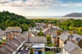 Cityscape of Conwy in Wales, UK Royalty Free Stock Photo