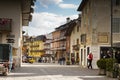 Cityscape Cortina dAmpezzo, Italy Royalty Free Stock Photo