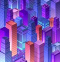 Cityscape 3d ultraviolet