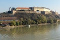 Cityscape with Danube River, passing through the City of Novi Sad, Vojvodina, Ser