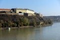 Cityscape with Danube River, passing through the City of Novi Sad, Vojvodina, Ser