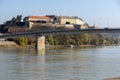 Cityscape with Danube River, passing through the City of Novi Sad, Vojvodina, Ser